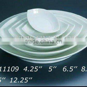 ceramic leaf shaped plate