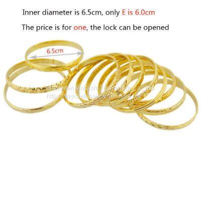 Gold Jewelry Gold Color Bangles for Ethiopian Bangles & Bracelets Ethiopian Jewelry Bangles Gift photo-5
