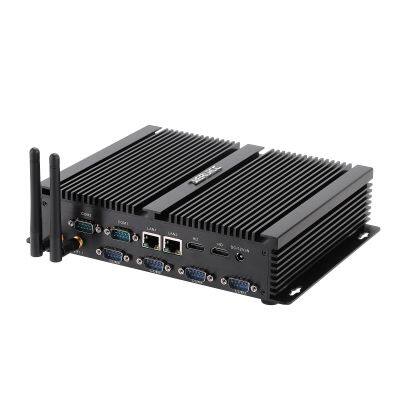 Вентиляторный промышленный мини-ПК GT4000 с 6 портами COM 