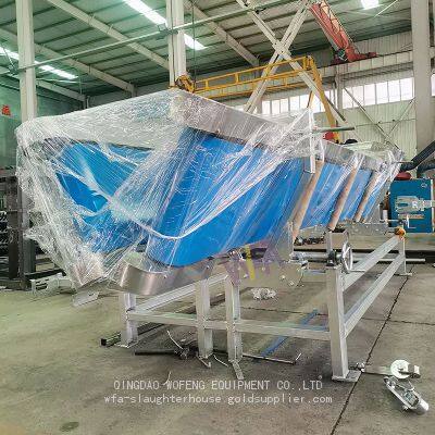 Sheep Slaughterhouse Restraint Conveyor For Lamb Slaughtering Machine