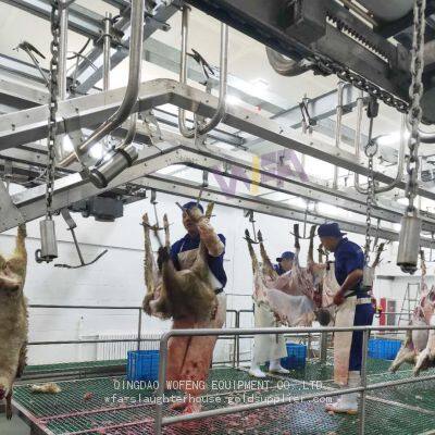 Sheep Equipment Foreleg Conveyor For Goat Slaughter House