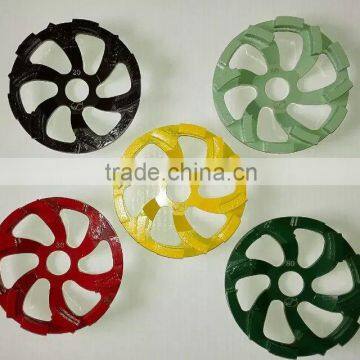 Diamond floor grinding cup wheel