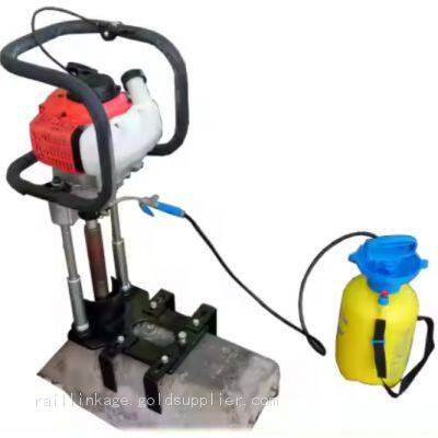 Sleeper bolt drilling machine