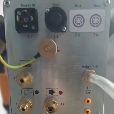 HXC-OptiFlex 2-1 High Quality Movable Assembly Line Professional Electrostatic Powder Metal Coating Machine photo-3