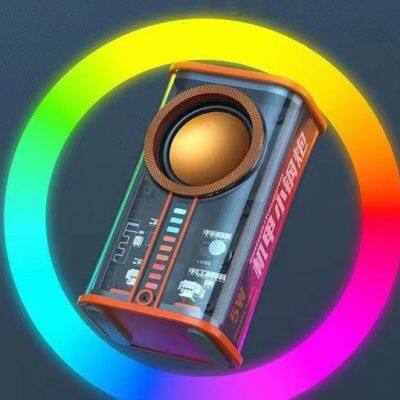 Transparent Wireless Portable Mini Subwoofer Support 3d Surround Sound Tws Series Audio Loudspeaker Bluetooth Speaker photo-2