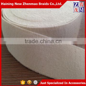 Wholesale custom elastic cotton webbing for garments