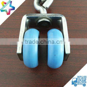 Stainless Steel Hanging Double Roller Double Meat Hook for Meat Hanging Refrigerator Truck Use Meat Hook Most Popular photo-5