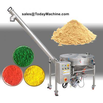 Hopper Feeder Spices Powder Screw Conveyor