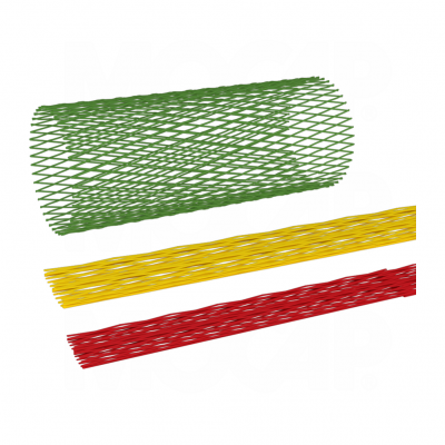 Polyethylene PE Plastic Netting Protection Telescopic Elastic Tubular Shaft Plastic Mesh Netting