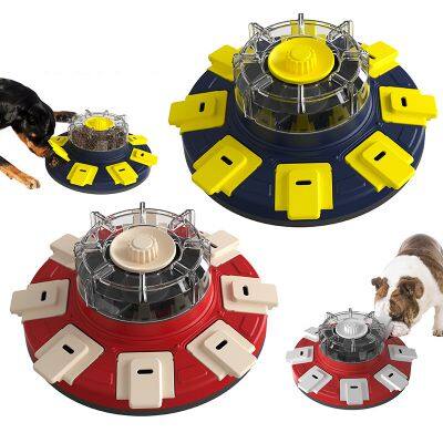 Wholesale Smart Pet Feeding Dogs Cats Bowls Interactive Rotating Food Dispenser Toys photo-4