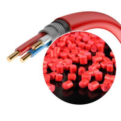 Soft Virgin Plastic Material PVC Compound Granules for Insulation Sheath  Wires and Cables