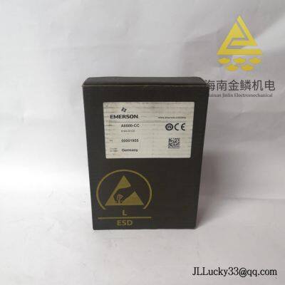 Emerson A6500-CC – Communication Controller for AMS 6500 Machinery Protection Racks