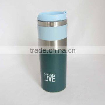 Promotional double wall auto cup stainless travel mug