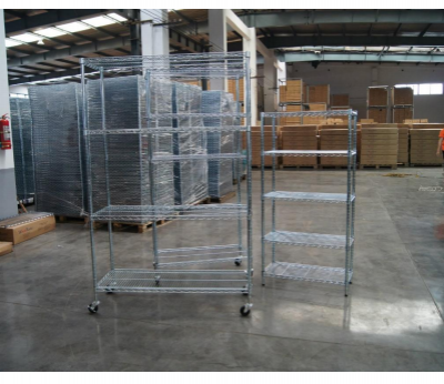 Unidade de prateleiras de arame, Prateleira de arame para armário, Estrutura de arame, Prateleira cromada, Estrutura cromada