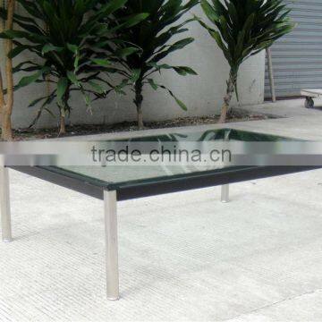 LC10 Glass Dining Table Replica photo-2