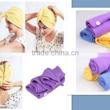 ultra fine hair turban hair dry cap bath towel