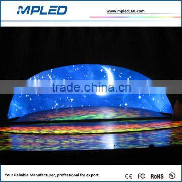 Hi-end 8000CD brightness triangle led screen with 100000 hours lonngvity