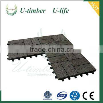 Waterproof and Environmental Wpc Diy Tile Decking photo-2