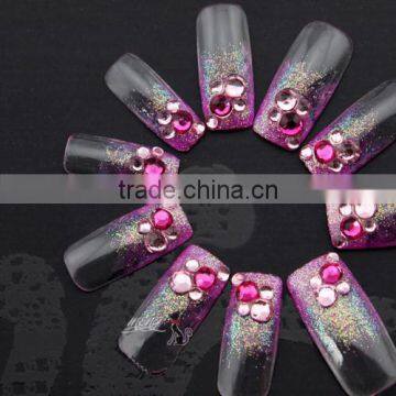 Wholesale New Deals Round Ss3-30light Siam Flatback no Mail Exquisite Glass Crystal Rhinestone for Nail Art Quality Choice photo-2