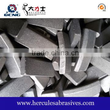 Roof diamond drilling core bit segment for reinforce concrete cutting