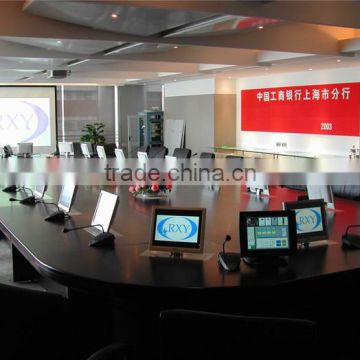 BW-LU19 Central Control Automatic LCD Lifting Up Down System/Motorized Monitor Screen Lift For Conference Table