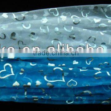 Neck Scarf/Scarves RAYON LONG SCARF, APPRX. 56" LONG 7" WIDTH, NO ELASTIC, RAYON ORGANZA MATERIAL