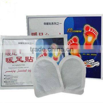 Warm pad for foot