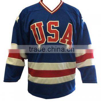 2016 OEM custom nhl hockey jersey with high quality