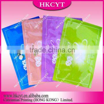 Cosmetic plastic packaging bag/Whitening Mask packaging bag