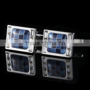 Fashion Men Shirt Cufflink Wedding Party Gift Gem Cuff Links