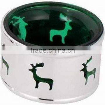 Aluminum Deer Tea Light Holder