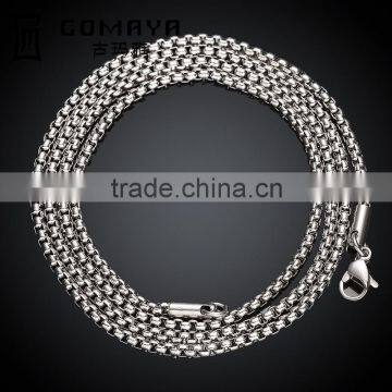 Fashionable Hottest Styles Different Length Vintage Men Stainless Steel Jewelry Chain