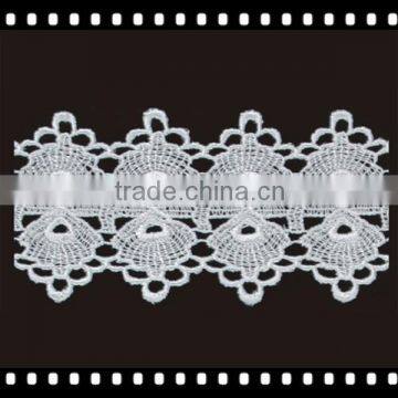 High quality white guipure embroidery lace