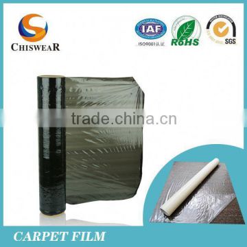 Self adhesive polyester film for glitter