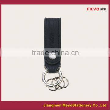 2015 Cheap Promotional Gift Customized Made House Metal Genuine Leather Keychain photo-4