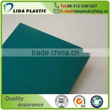 Eco-friendly Anti Static Dark Green Plastic Hard 2mm PVC Sheet for Decoration