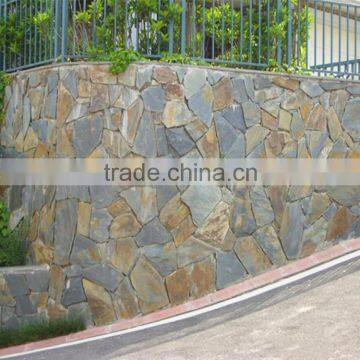 cheap natural slate paving outdoor rusty slate tiles for wall and floor