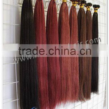 2016 Wholesale Pre Bonded Slim Remy 1g Stick Tip Hair Extensions photo-2