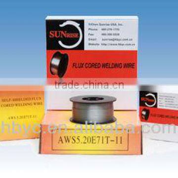 1.2mm E71T-1/E70T-1/E70T-5/E1T-5/E81T1-NI1M/E91T1-K2C/E90T5-K2C/E100T5-K3C/E120T5-K4C