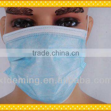 Disposable medical face mask 3-ply non woven Face Mask in FDA,CE,ISO13485 Standard