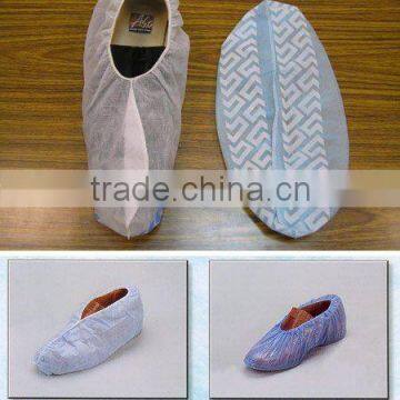 Disposable Anti-skip Shoe Covers with Elastic Ankle