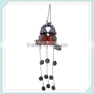 christmas hanging decorative resin windbell