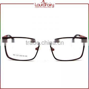 Laura Fairy Teenager Fashion Two Tone Colors Optical Frames With Metal Decorations photo-2