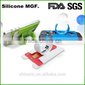 wholesale Mobile Smart Wallet Cellphone Touch-U Silicone Phone Stand
