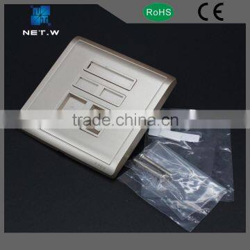 white faceplate rj45 rj11 faceplate systimax rj45 faceplate