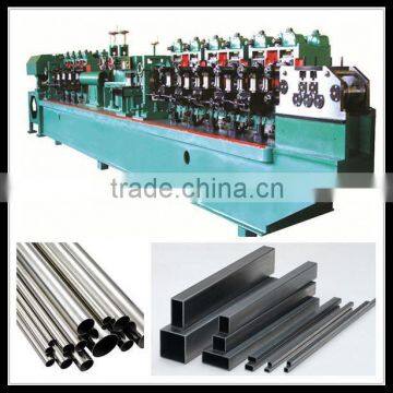 High frequency welded pipe mill line