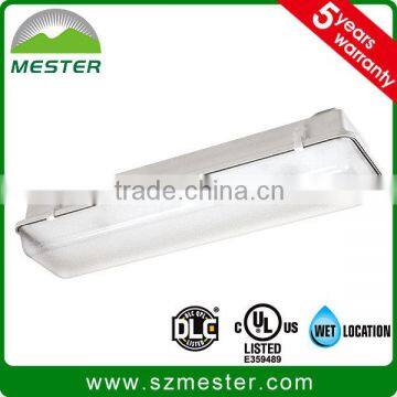 2ft 4ft 30w 40w 55w 120lm/w 5VA rating UL/DLC 120-277V Led Vapor Tight Linear Fixtures wet location