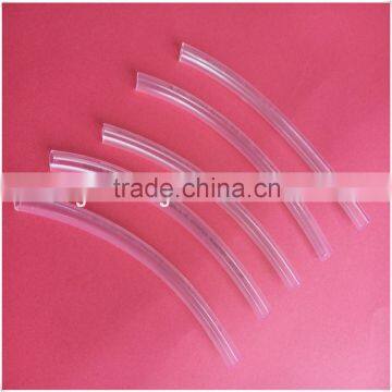 PVC material clear insulation cover non shrinkable plastic tube for cable and wire