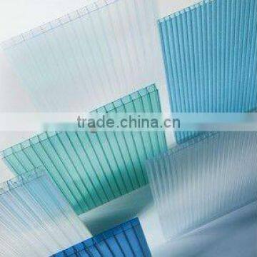 UV coated PC hollow sheet