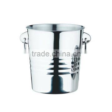 Stainless Steel Ice Bucket with Tongs, 3 L